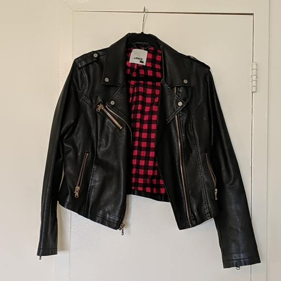 Levi's Jackets & Blazers - Levi's Faux Leather Moto Jacket